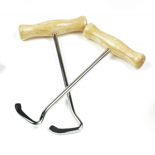Details about   Riding Boot Pull Hooks With Wood Handles Pair