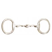 CENTAUR® Stainless Steel Twisted Mouth Eggbutt w/ Flat Rings