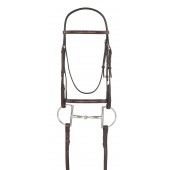 Camelot® Raised Fancy Stitch Snaffle Bridle