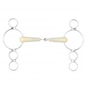 3-Ring Jointed Mouth Gag Bit