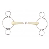 2 Ring Jointed Mouth Gag Bit