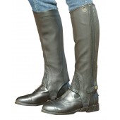 Stretch Ribbed Top Grain Half Chaps Ladies' Ovation