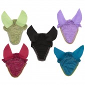 Centaur® Crochet Ear Net with Metallic Trim