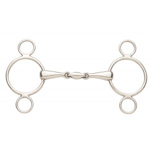 Elite Solid Stainless Steel 2-Ring Gag Ovation®