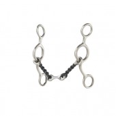 Stainless Steel Sweet Iron Twisted Dogbone Jr Cowhorse