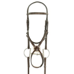 Classic Collection- Figure 8 Comfort Crown Bridle w/ BioGrip™ Rubber Reins