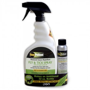BugPellent™ Fly Spray 32 oz w/ Concentrate - Case of 9