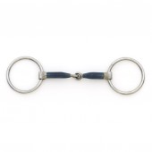 Centaur® Blue Steel Medium Weight Jointed Mouth Loose Ring