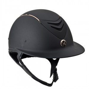 OneK® Defender AVANCE Wide Brim Rose Gold Stripe Helmet